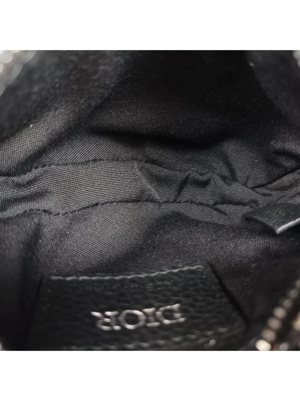 Dior Saddle Navy Gray Jacquard Handbag